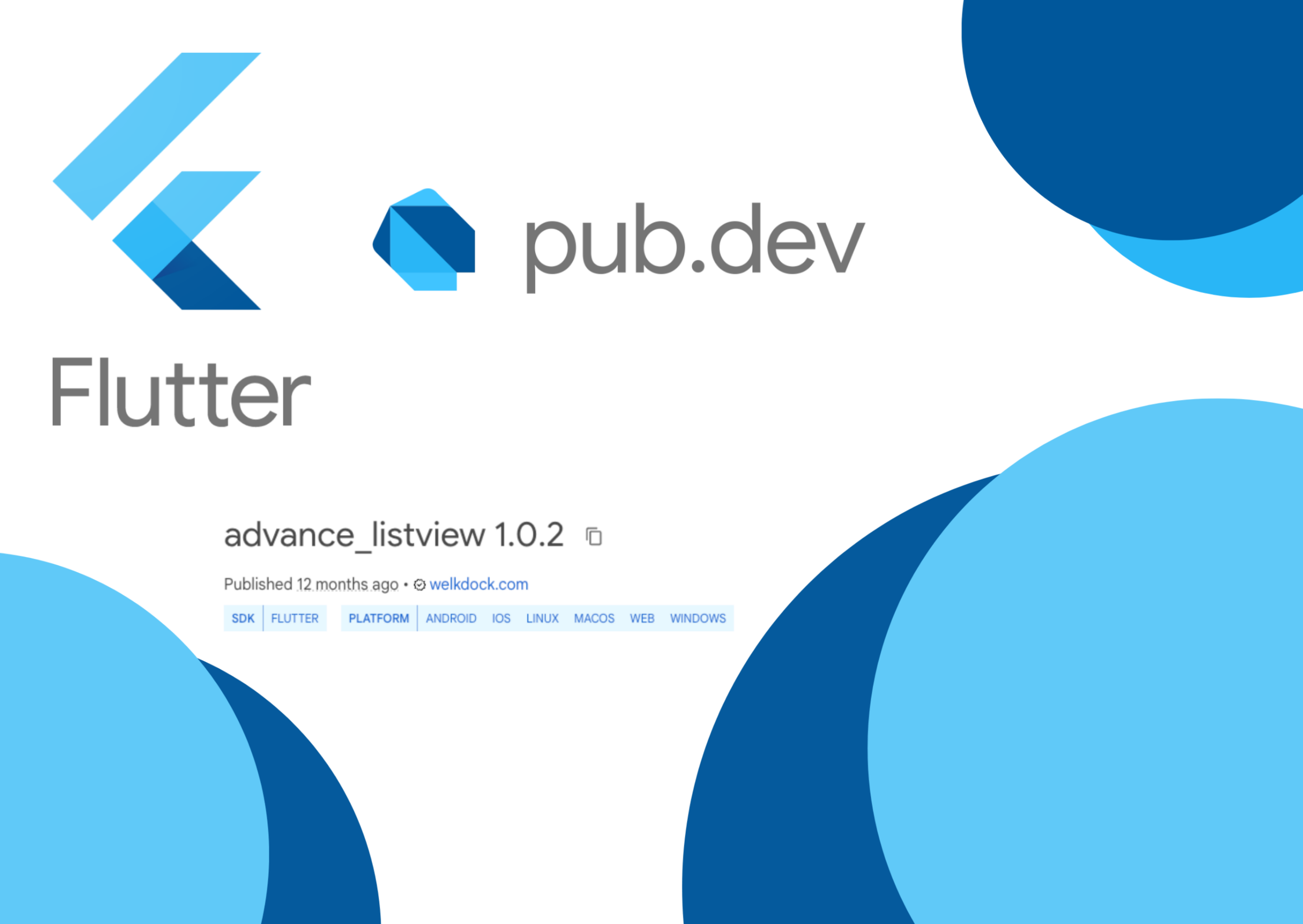 AdvanceListView Flutter package listing artwork