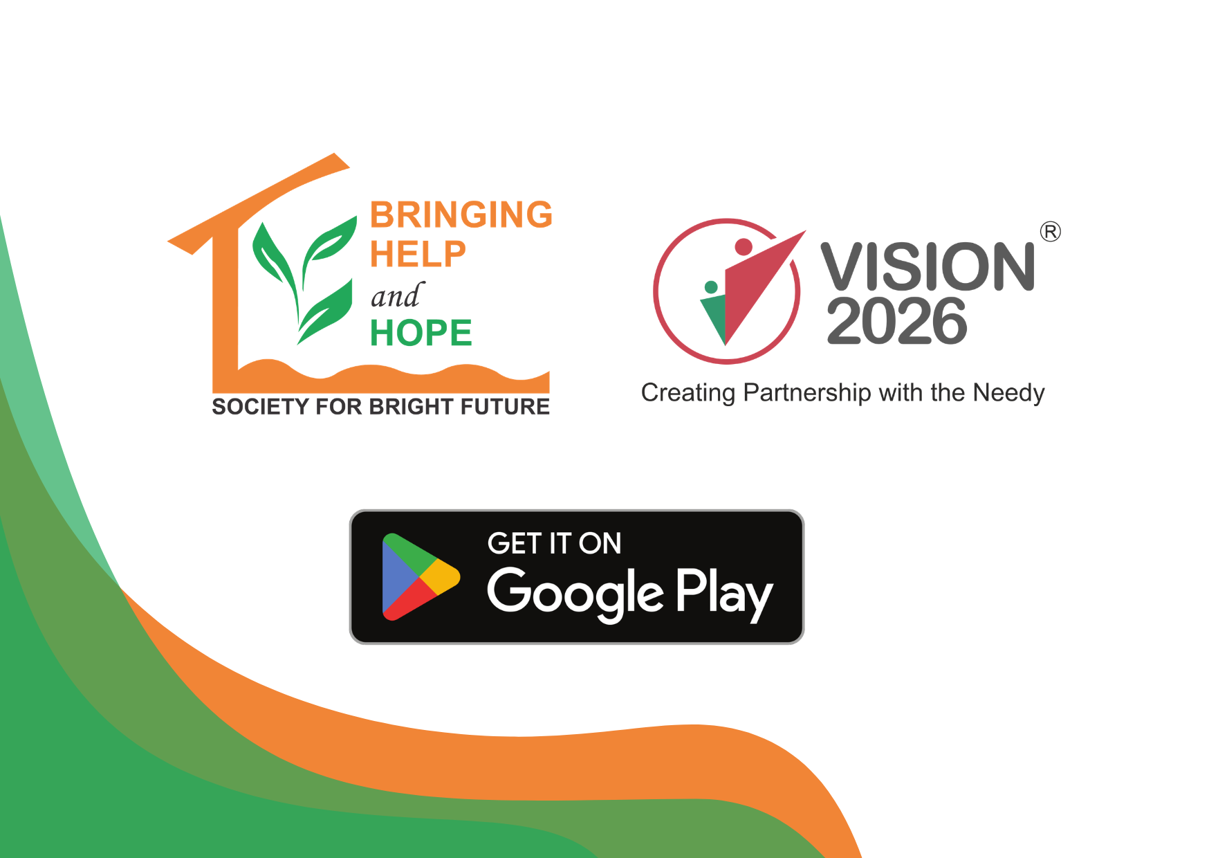 Society for Bright Future and Vision 2026 app artwork